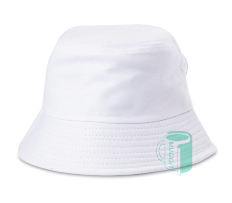 Bucket Cap - Adults White