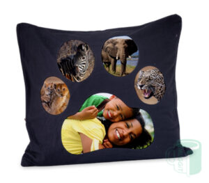 Cushion - Plush Paw Print (40 x 40cm)