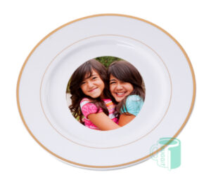 Dinner Plate Gold Trim
