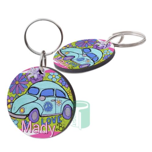 Pet Tag HB Round - Pack 5