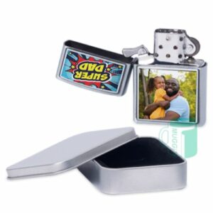 Metal Lighter Silver with Gift Box
