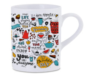 Mug White - Straight 10Oz