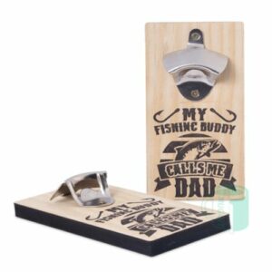 Wood Bottle Opener Wall Mount